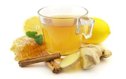 honey ginger cinnamon and lemon to increase strength