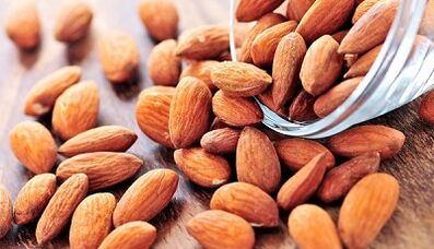 To strengthen almonds nut