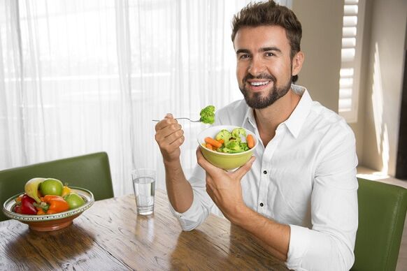 vegetables and fruits for good potential